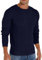 Hisir Men's Winter Cable Knit Jumpers Casual Crew Neck Warm Long Sleeve Pullover Sweater Tops for Men (Navy Blue, XL)