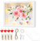 EUBSWA 3D Bilderrahmen zum Befüllen Muttertagsgeschenk 27x22cm, Tiefer Rahmen mit 1M Licht 3D Objektrahmen für Muttertagsgeschenk Foto Blumen Hochzeit Deko