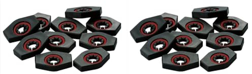 Tama Tension Lock Spannungs Halter - Schlagzeug Hardware Zubehör Gadget, Schwarz (TTL10) (Packung mit 2)