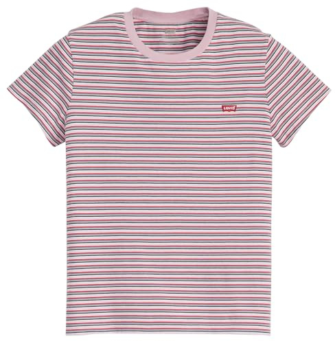 Levi's Damen Perfect Tee,Coriander Stripe Fra,XS