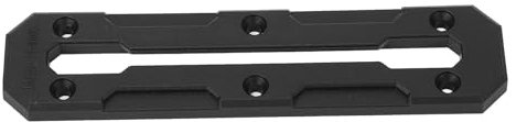 Yctze Rail de Montage Multifonctionnel pour Kayak à Profil Bas pour Bateaux avec Porte-gobelets, Supports de Pagaie, Supports de Tiges Universels pour Bateau Gonflable, Kayak, (22,86