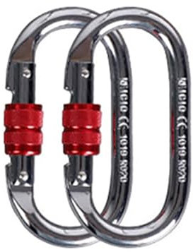 DYYTRm Hardware for Aerial Dance Set Aerial Silk Swivel Climbing Accessories Fly Aerial Silks and Hammock Swing Accessory Set, D