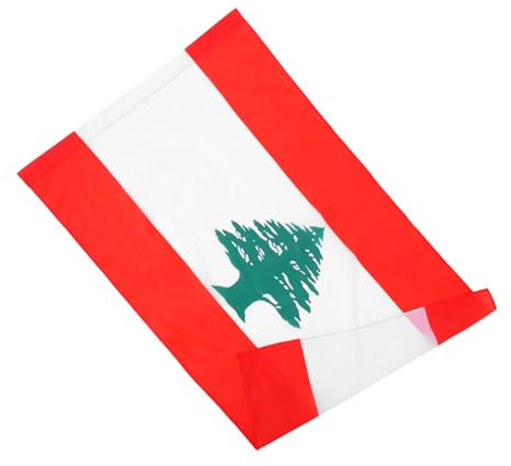 MUELODSIC Drapeau Liban Pour Célébrations Décoration De Fête Drapeau Libanais Pour Événements Scolaires Jardin Et Intérieur