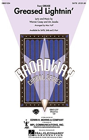 Hal Leonard Greased Lightnin' (from Grease) (2-Part and Piano) 2-Part Arranged by Mac Huff