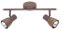 BRILLIANT lampada tubo lava spot 2 flg rame antico | 2x R50, E14, 40W, adatto per lampade a riflettore (non incluse) | Scala da A ++ a E | Testa orientabile