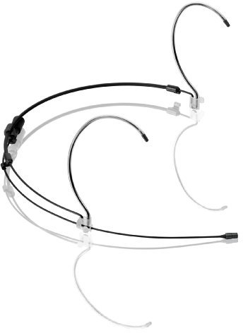 Countryman H6DW5BD2 H6 Directional Wireless Headset Microphone for Samson/Sony/Yamaha Transmitters (Black)