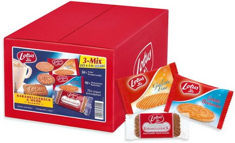 1x Lotus KARAMELLGEBÄCK UND MEHR - Süßigkeiten, Nahrungsmittel