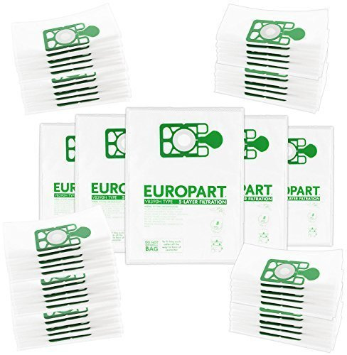 SPARES2GO Cloth Hoover Bags compatible with Numatic Henry Hetty Vacuum Cleaners (Pack of 50)