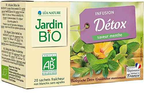 Jardin Bio Infusion Detox 30 g - Lot de 4