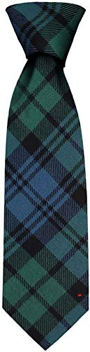 I LUV LTD Gents Neck Tie Campbell Ancient Tartan Lightweight Scottish Clan Tie