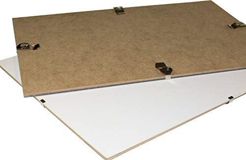 FRAMES BY POST Lot de 3 cadres à clip pour photo et affiche, 91,5 x 61 cm, verre en plastique