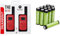 Motorola Radio portatile TALKABOUT T42 ROSSO set con 2 pzola PNI-MTAT42R Amazon Basics Batterie AAA ricaricabili, pre-caricate, confezione da 12