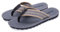 Jinsha Hommes Tongs Été Tongs pour adultes Chaussures de plage et de piscine（gray 41）