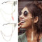 Bohend Boho Feder Sonnenbrillen Kette 2 Stk Korn Gesichtsmaskenkette Böhmische Frauen Glaskettenzubehör Für Sonnenbrillen und Gesichtsmasken