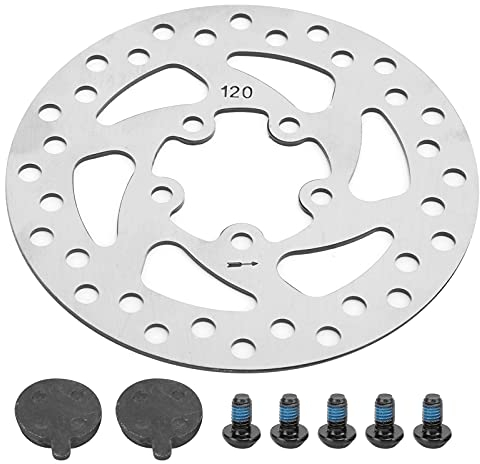 RiToEasysports Scooter-Scheibenbremse, 120 Mm 5-Loch-Bremsscheibe für M365 / PRO / PRO2 Elektroroller Demontieren Modifikationszubehör Für Elektrofahrräder Fahrt