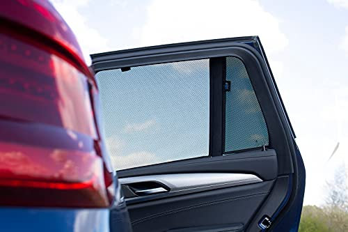 Fahrzeugspezifische Sonnenschutz Blenden passend für BMW X3 (G01) ab 11/2017-10/2024 4-teiliges Set für hintere Türen AZ18000130