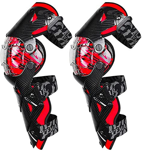 guangfan Ginocchiere per moto Parastinchi Protezione Dura collisione Evitare Crashproof Motocross Racing Ginocchio Armatura Moto Ginocchiere Parastinchi Protector