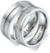 Bishilin Personalisierte Ringe für Paare, Edelstahl Ringe Set 6MM mit Gravur I Love You Trauringe Partnerringe Nickelfrei Damen Gr.57 (18.1) & Herren Gr.60 (19.1)