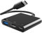 USB C HDMI Adapter 2 in 1, CableGlaxay USB-C auf HDMI und PD Adapter, unterstützt 60W Laden Kompatibel mit Thunderbolt 3, 4K HDMI, Schwarz.