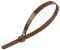 Gocableties Lot de 100 attaches de câble réutilisables de 250 mm x 7,6 mm, très résistantes, marron, 25,4 cm, attaches en nylon solide