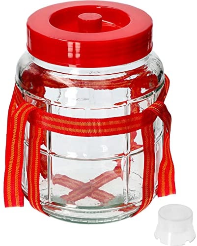 SILPLAST 16 L Universelles Glas mit Gärsystem Gärbehälter Glasballon Gärballon Weinballon