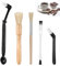 Vueinrg 5 Stück Kaffee Pinsel Set Barista Pinsel Siebträger Reinigungsbürste Kaffeevollautomat Reinigungspinsel Barista Bürste für Espressomaschine Kaffeemühle