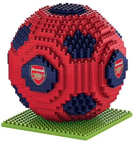 FOCO Offiziell Lizenziertes Arsenal FC BRXLZ Bricks 3D Fußball Bauset