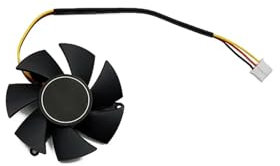 WOMELF FS1250-S2053A 47mm DC12V 0.19A 3Pin GTX1050 Compatible For GIGABYTE GTX 1030 1050 1050Ti OC Low Profile 750 Ti Graphics Card Cooling Fan