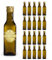 20 Mini Bouteilles en Verre Foncé 100ml avec Bouchon a Vis Doré | Petites Bouteilles pour Huile d'Olive, Vinaigre, Alcool, Sauces, Potion Magique | Huilier en Verre, Flacon pour Échantillons