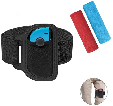 Wilsonzin 2 Pack Leg Strap Verstellbarer Beingurt Verstellbares Beingurt mit 2 Turnhallenring Griffe für Switch Abenteuer,Sportü,Karosseriebau,Bungen,Yoga,Games,sports zubehör