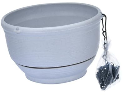 POPETPOP Pot De Fleurs Suspendu Chlorophytum Design Attrayant Facile À Utiliser Idéal pour Balcon Ou Fenêtre