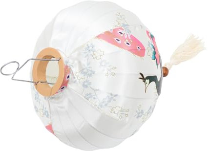 ETHZZLE Vietnamesische Laterne Asiatischen Stil Laterndekor Für Innenbereich Mit Chinesischem Muster Hängelaterne Für Feiern Und Partys