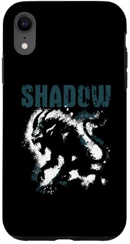 Hülle für iPhone XR Shadow Demon - Vintage Gruseliges Monster Halloween Liebhaber