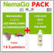 Nemago® - Nématodes Traitement contre le Papillon du Palmier et le Charançon Rouge - Traiter 1 à 3 Palmiers - Anti vers et larves (+ glu palmier) (+ Bombe Aérosol traitement Palmier)