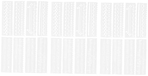 TOPPERFUN 3sätze Multifunktionale Blumenmuster Malvorlagen Für Kreatives Zeichnen Und Scrapbooking Wiederverwendbare Pet-schablonen Für -projekte Und Kinderkunst