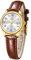 Taxau Analog Damenuhr Uhr Mode Damen Brauner Gurt Weißes Zifferblatt Armbanduhr Mit Datumsanzeige Luxus Damen Uhr Wasserdichtes Quarzwerk Watches for Women