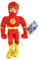 Play by Play Flash Kuscheltier – 32 cm – Original Lizenzartikel im klassischen Comic-Outfit – Aus 100 % recyceltem Material