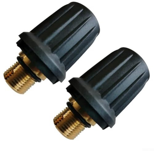 28891040 Lot de 2 valves de sécurité en laiton pour nettoyeur vapeur Compatible avec aspirateur Karcher SG4-4