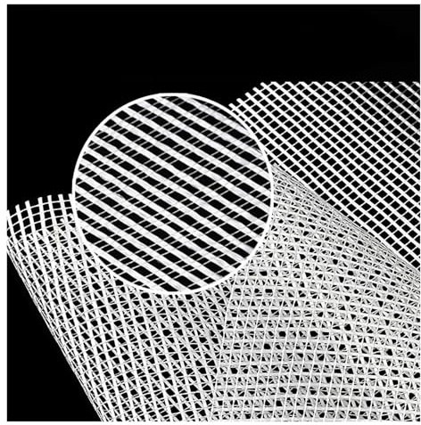 Rouleau de treillis en fibre de verre, Rouleau de maille d'enduit en fibre verre blanc 30-100 m x 0,4-0,7 cm(100mx0.4cm)