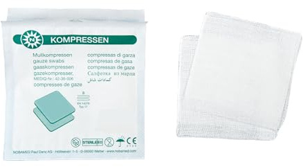 Mullkompressen steril 7,5 cm x 7,5 cm 8fach, 50X2 St