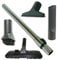 Vacspare Universal Vacuum Kit Telescopic Tube + Stair, Crevice, Floor & Dusting Tools 35mm Fits Karcher, Morphy Richards, Bissell, Parkside & Panasonic
