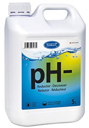 Tamar Reductor pH, regulador de pH Liquido 5 litros.