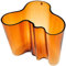 Iittala Alvar Aalto Vase Copper Glas Kupferfarben, Größe: 20cm x 19cm x 16cm, 1050152