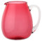 Rose & Tulipani - Brocca Colorlife in acrilico colorato da 2,5 litri, elegante e resistente, colore Rosso