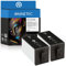 NINETEC NT-920XL 2er Patronen Black kompatibel mit HP 920XL HP920 | Für HP OfficeJet 6000 Wireless 6500 A 6500 A Plus 6500 Wireless 7000 Special Edition 7500 A Wireless
