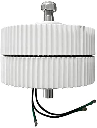 XINDELE Generatore di magneti permanenti AC, 500 W, 48 V, trifase, CA, 950 giri/min, generatore eolico a bassa velocità, per Windg