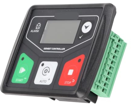 Controlador de Generador DC30D, Módulo de Control Automático de Grupo Electrógeno, LCD de Alta Resolución, Control Manual y Automático