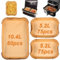 GINOYA Lot de 60 doublures pour friteuse à air comprimé Ninja AF500UK AF500UKCP Duronic AF34, Foodi Flexdrawer - Accessoires en papier pour friteuse à air double tiroir de 10,4 L et 10 L (60 pièces +