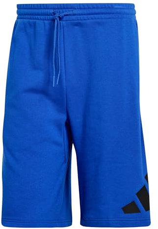 adidas Herren Essentials Big Logo French Terry Short, Team royal Blue/Black, XXL