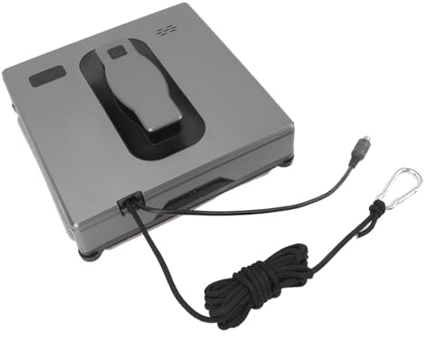 Robot per la Pulizia delle Finestre, Pulizia Intelligente con Tecnologia a Spruzzo D'acqua Dual Cross, Aspirazione da 2500 Pa, Macchina per la Pulizia delle Finestre in 3 (Spina